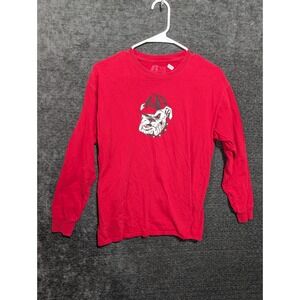 Russell Athletic Georgia Bulldogs Red Long Sleeve Shirt Youth XL We Dont Lose